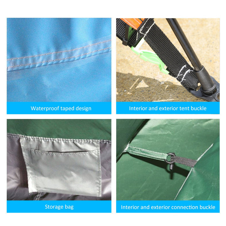 3 Seconds Instant Pop Up Tent - For Adventure & Travel Bowlift