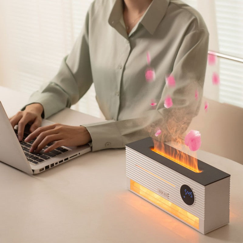 BowLift | Remote Control Simulated Flame Aromatherapy Humidifier