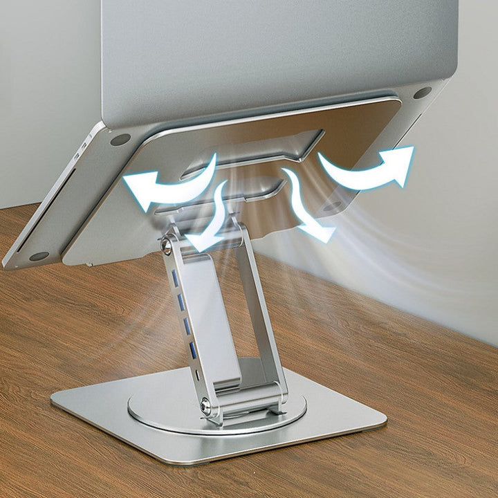BowLift | 360¬∞ Rotating Lift And Expand Docking Station Stand