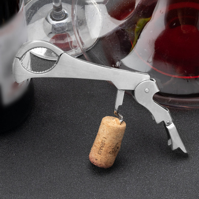 BowLift | Thick Stainless Steel Multifunctional Wine Opener