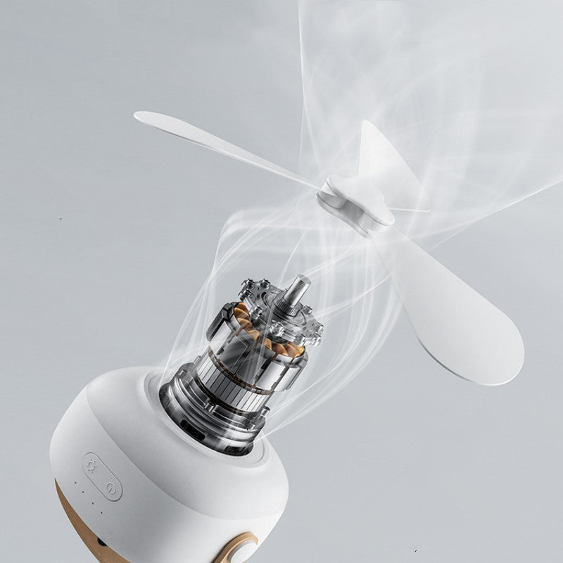 BowLift | Multifunctional Portable Silent Electric Fan Light