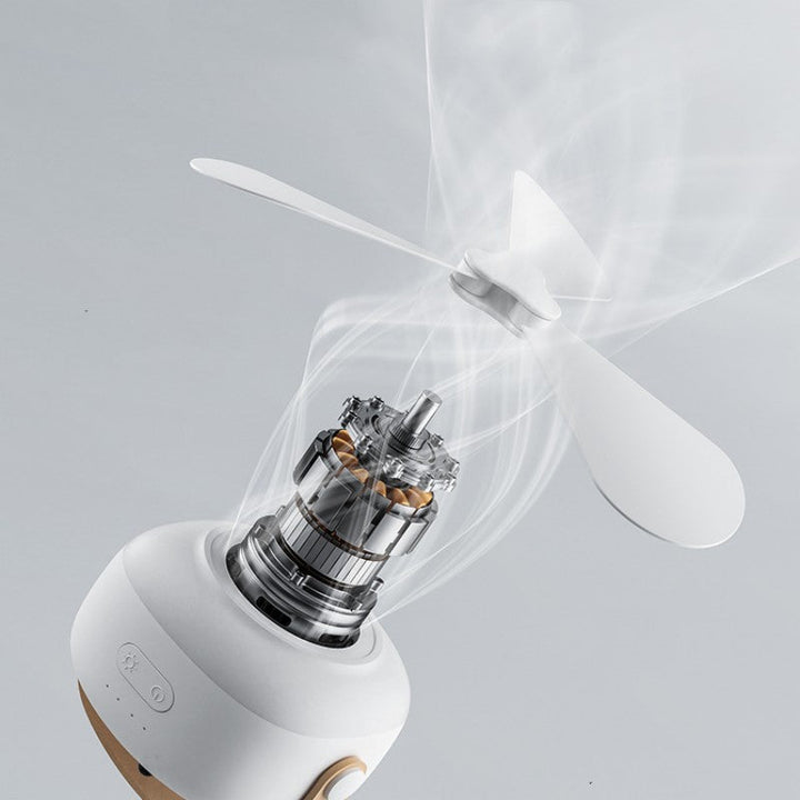 BowLift | Multifunctional Portable Silent Electric Fan Light
