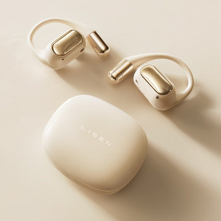 BowLift | Wireless Noise-Canceling Bluetooth Earbuds With Ear Hooks