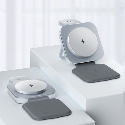 BowLift | Three-In-One Foldable Magnetic Wireless Charging Stand