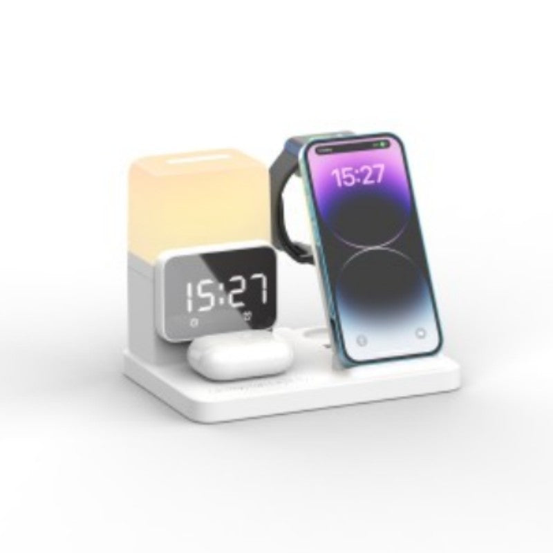 BowLift | Multi-Functional Night Light Clock Wireless Charger