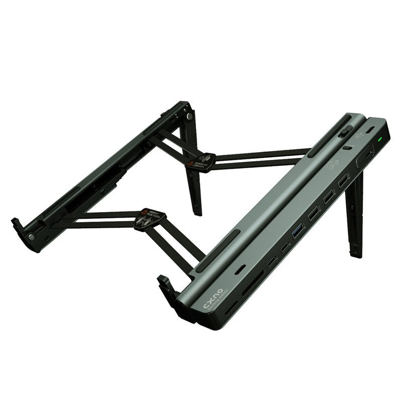 BowLift | Removable Folding Laptop Stand With Docking Station