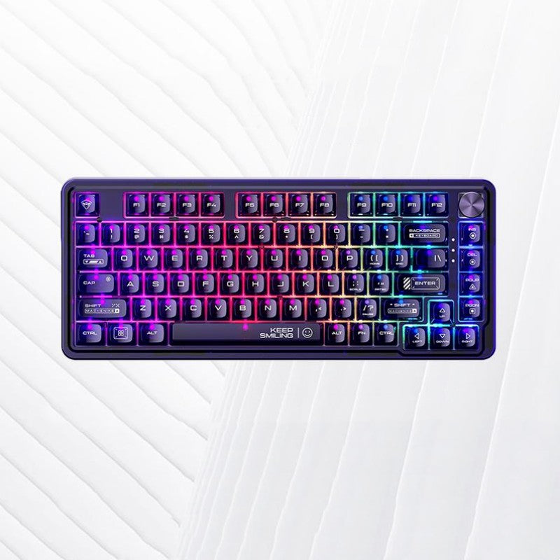 BowLift | Wired Transparent Keycap Casket Mechanical Keyboard