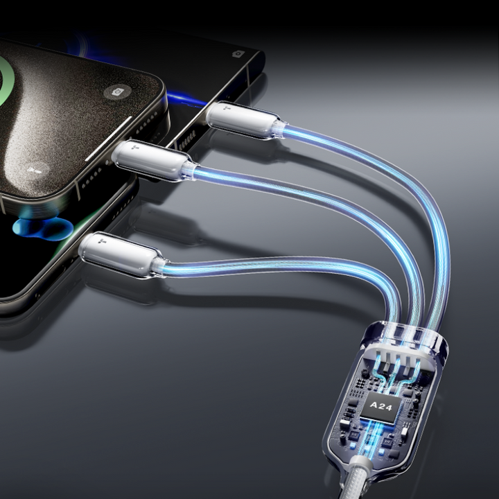 BowLift | 3-in-1 Sync Fast Charging Data Cable