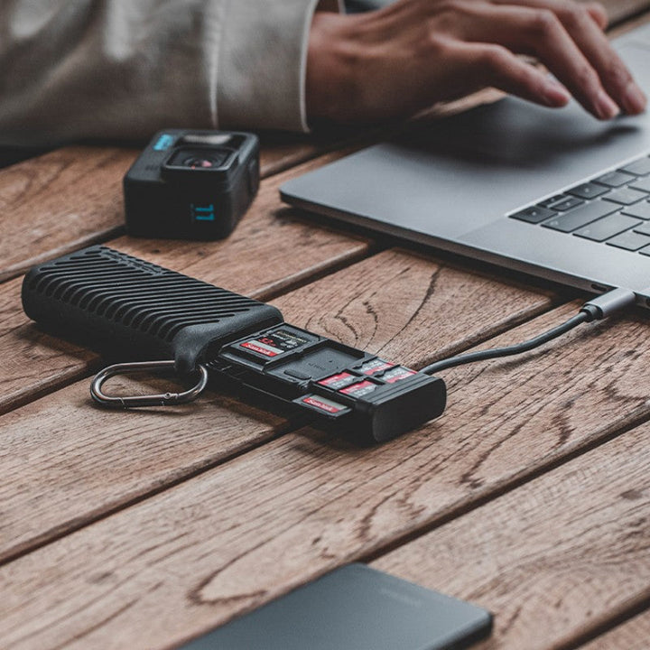 BowLift | High-Speed SD/TF Memory Card Storage And Reader Box