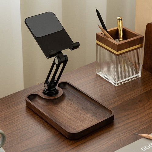 BowLift | Multi-Functional Lazy Foldable Wooden Phone Stand