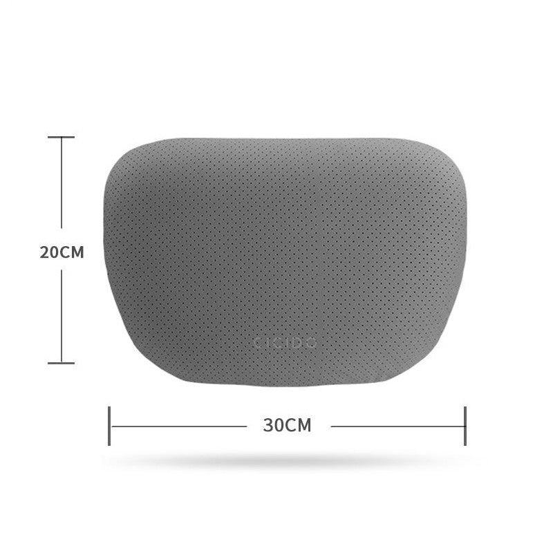 BowLift | Suede Car Neck Pillow And Lumbar Support
