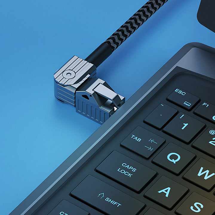 BowLift | Household Optical Fiber Broadband Elbow 10 Gigabit Network Cable