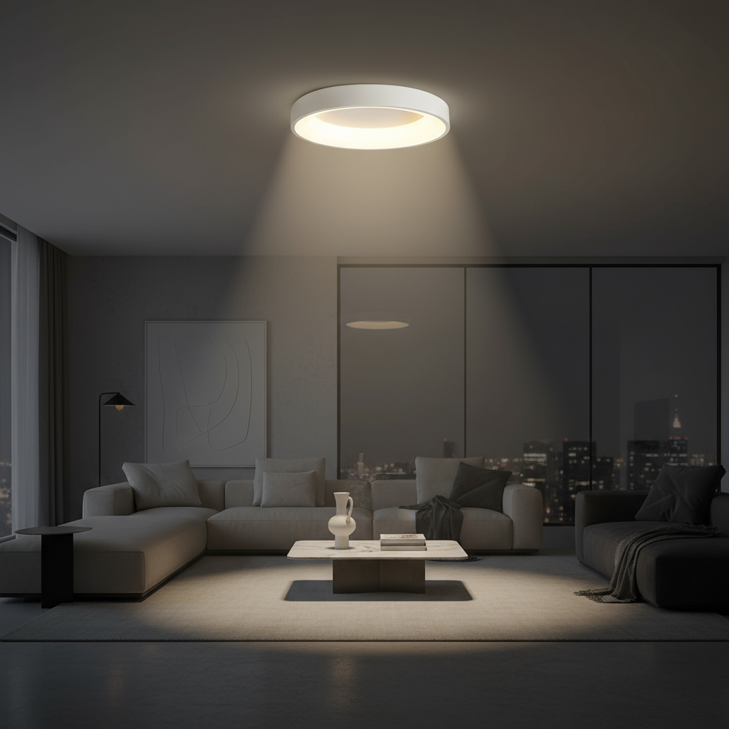 BowLift | nordic-round-led-ceiling-light-ceiling-lamp-living-room