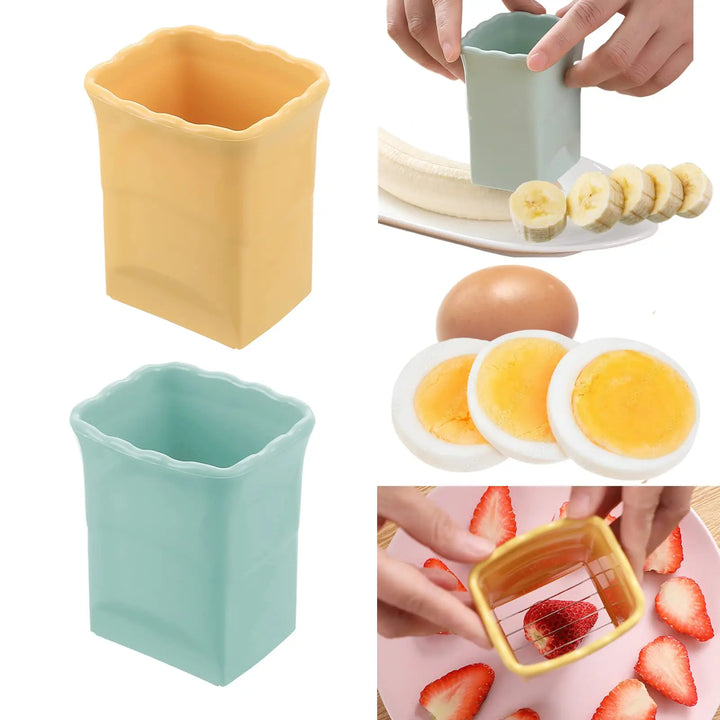 BowLift | Stainless Steel Handheld Fruit Cup Slicer