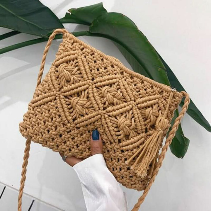 BowLift | Woven Shoulder Bag for Women – Summer Boho Style
