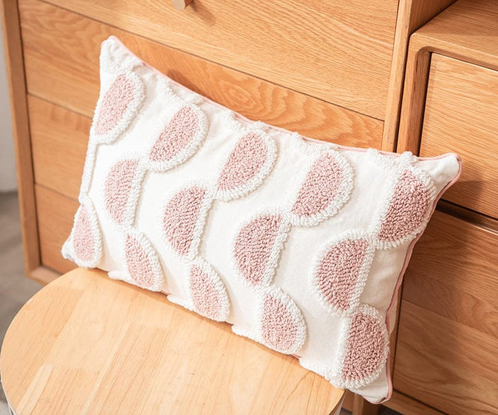 Abstract Loop-Tufted Pillow Bowlift