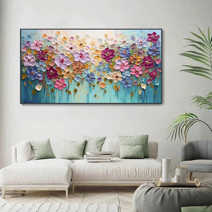 Abstract Cherry Blossom Tree Wall Art Fine Art Canvas Prints Modern Botanical Floral Pictures For Living Room Bedroom Art Decor | Bowlift