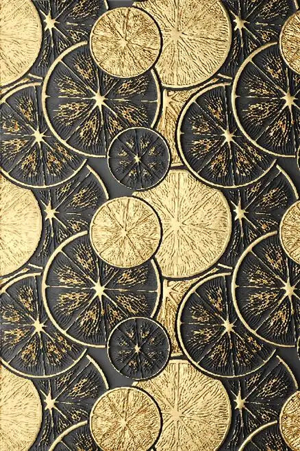 Abstract Vintage Organic Golden Black Wall Art Fine Art Canvas Prints Modern Pictures For Living Room Dining Room Entrance Foyer Art | Bowlift