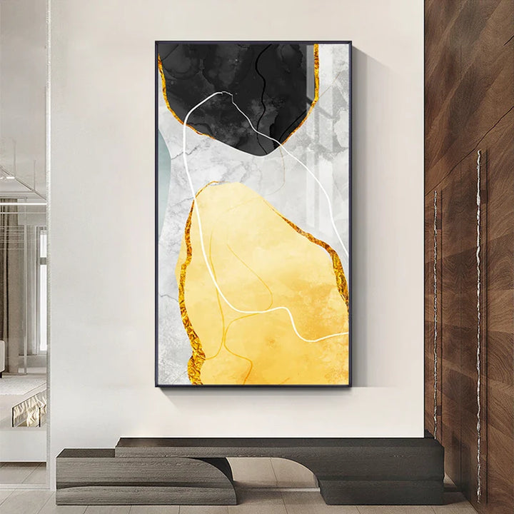 Abstract Zen Pebbles Wall Art Fine Art Canvas Prints Nordic Geomorphic Pictures For Living Room Bedroom Entrance Foyer Art Decor | Bowlift