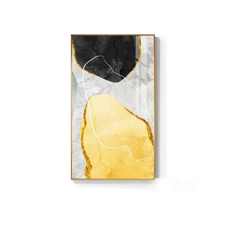 Abstract Zen Pebbles Wall Art Fine Art Canvas Prints Nordic Geomorphic Pictures For Living Room Bedroom Entrance Foyer Art Decor | Bowlift