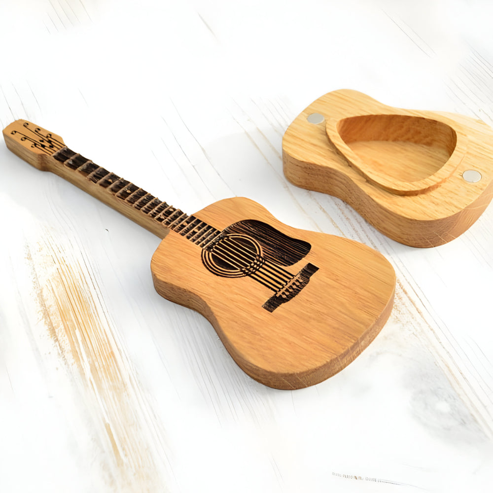 BowLift | Acoustic Guitar Pick Storage Box