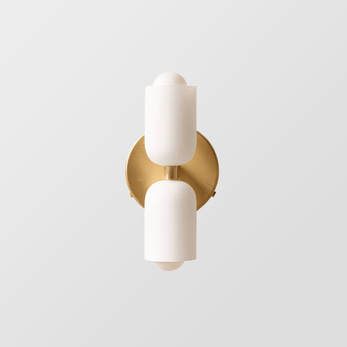 BowLift | AmbiDual – Modern Acrylic Wall Light with Dual Directional Glow