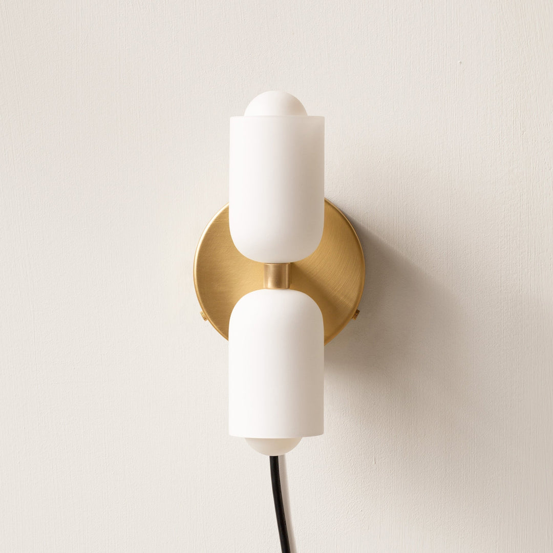 BowLift | AmbiDual – Modern Acrylic Wall Light with Dual Directional Glow