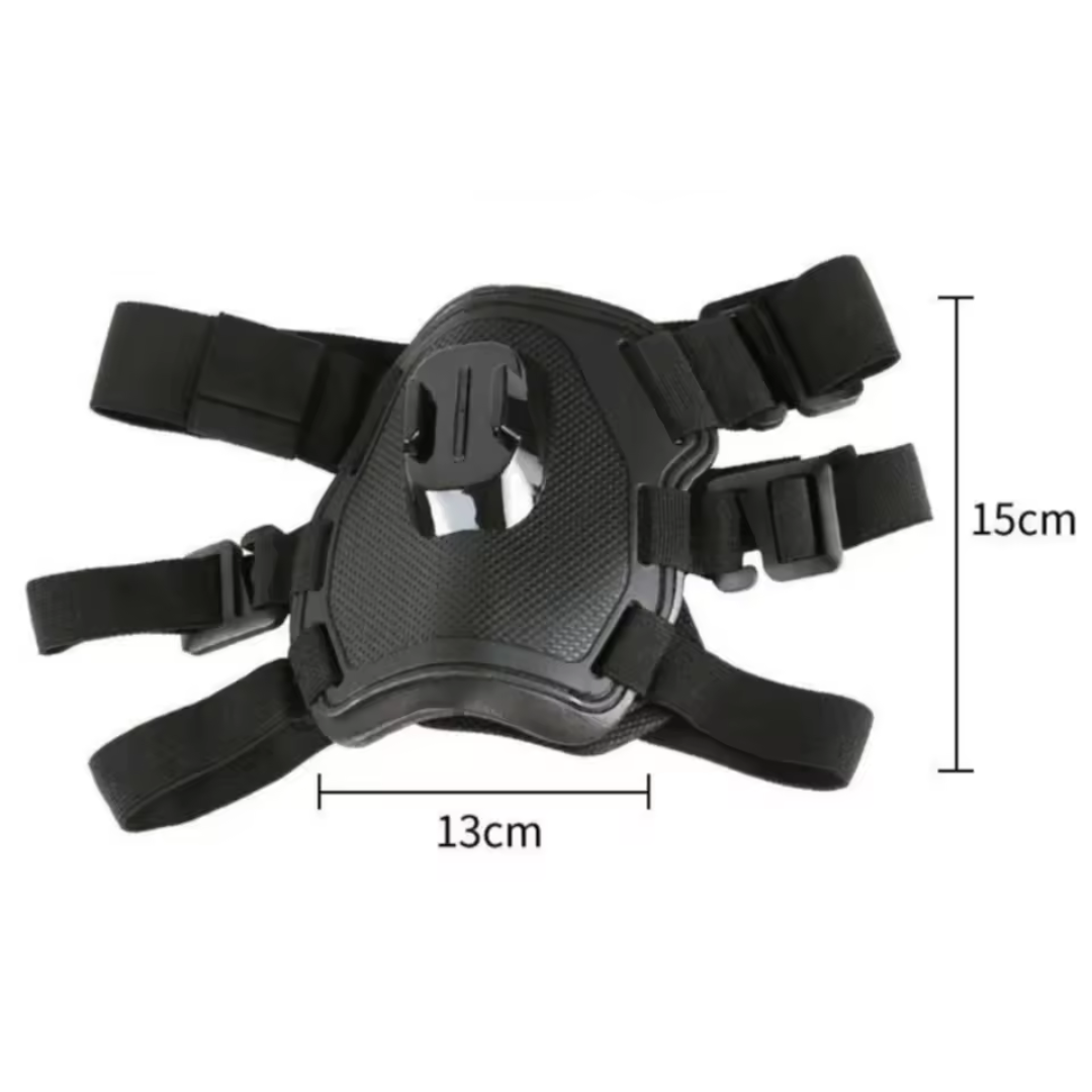 Action-Cam Dog Harness with 360° Perspective Bowlift