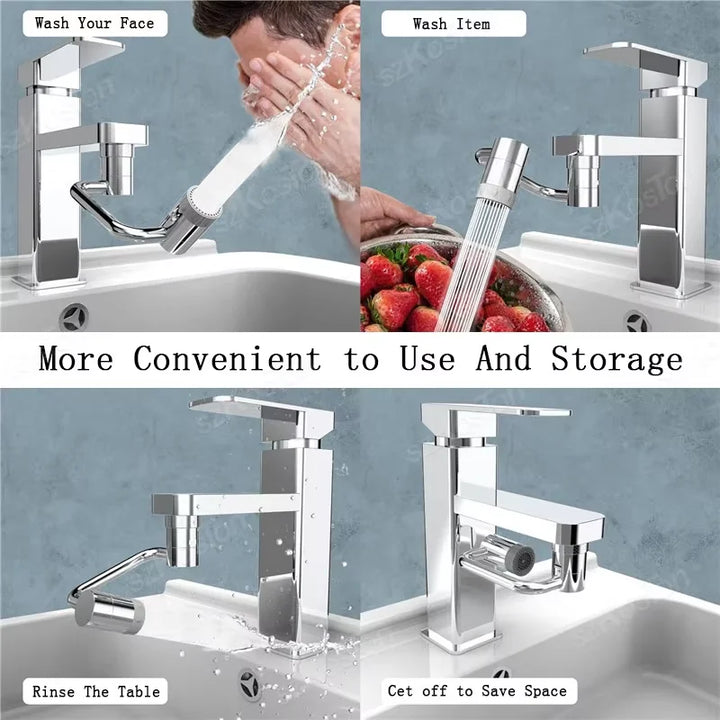 BowLift | Rotatable Multifunctional Extension Faucet
