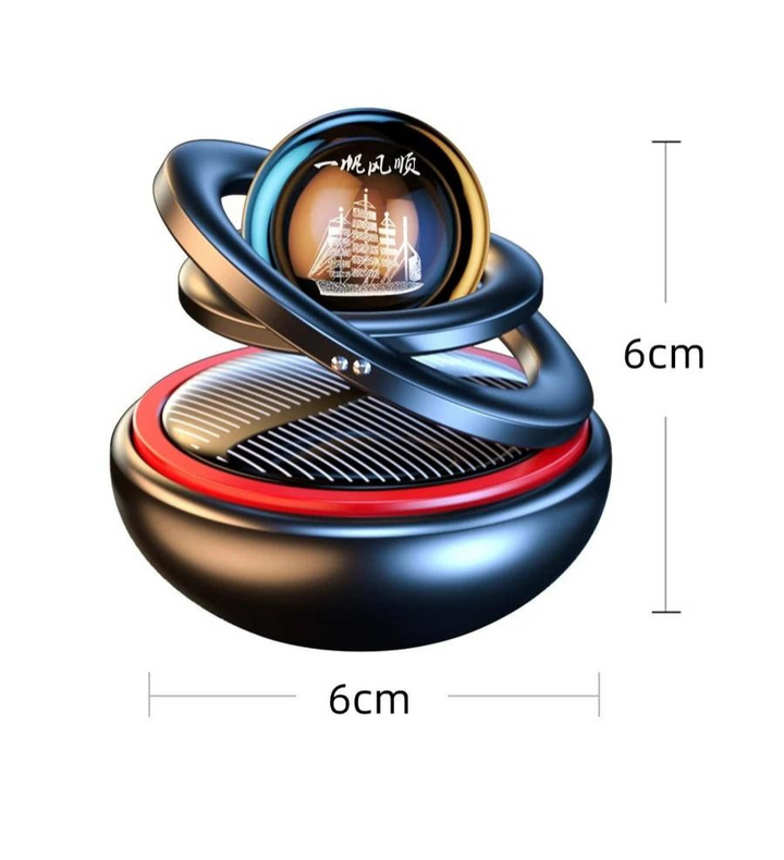 BowLift | Car Air Freshener | Solar Powered | 360° Fragrance Distribution | Luxurious Design | 4 Colors