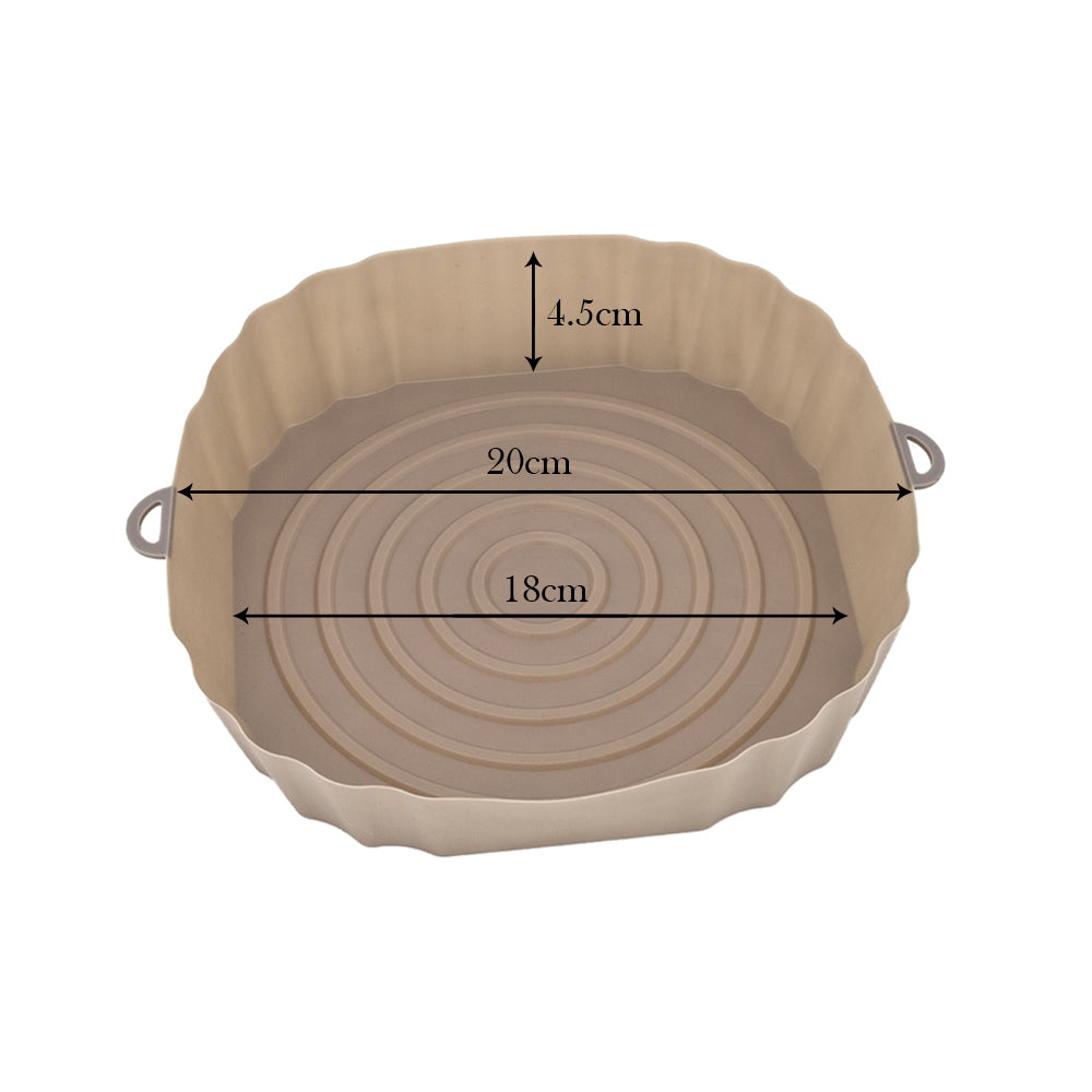 SiliconFry Tray – Reusable Airfryer Mold for Dishwasher Bowlift