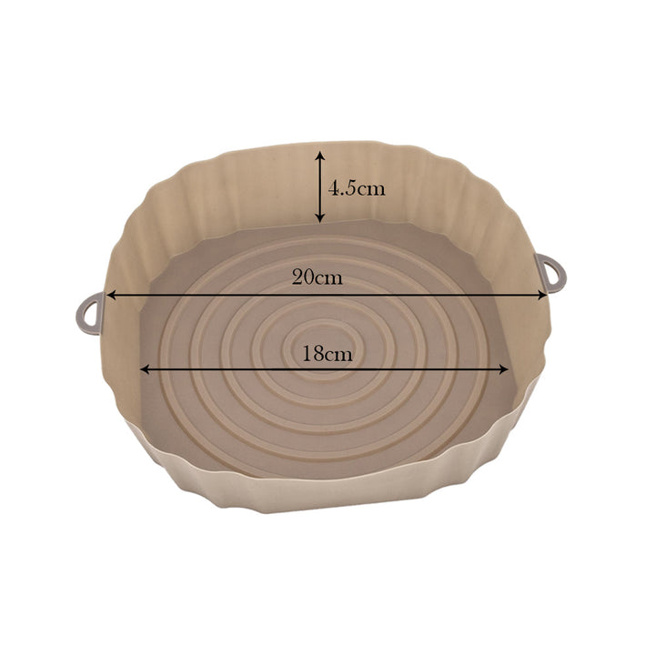 SiliconFry Tray – Reusable Airfryer Mold for Dishwasher Bowlift