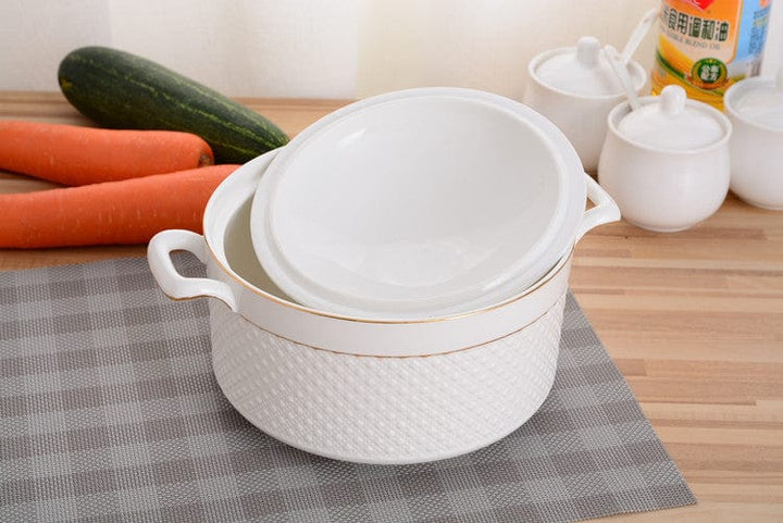 Agnes Ceramic Soup Pot Bowlift