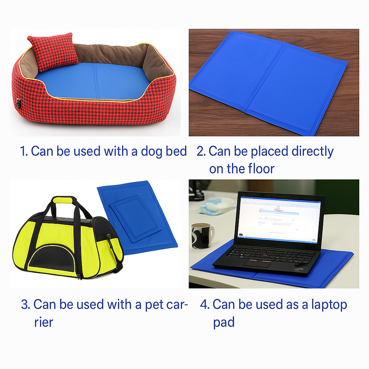 Aircooly Frenchie Cooling Bed – Non-Icy Soft Breathable Summer Gel Cool Mat | Bowlift