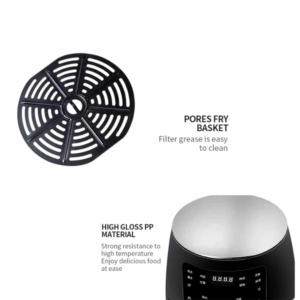 Airfryer 3.5 Liter (low fat: Grilling, Baking, Frying and Deep Frying) | Bowlift
