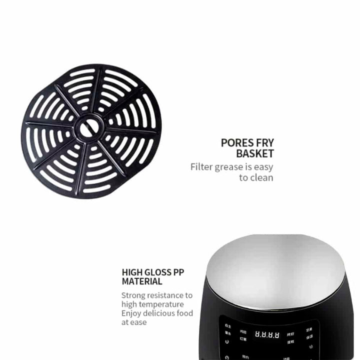 Airfryer 3.5 Liter (low fat: Grilling, Baking, Frying and Deep Frying) | Bowlift