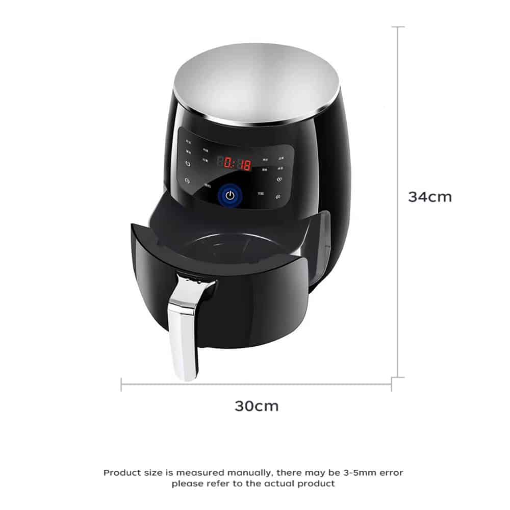 Airfryer 3.5 Liter (low fat: Grilling, Baking, Frying and Deep Frying) | Bowlift