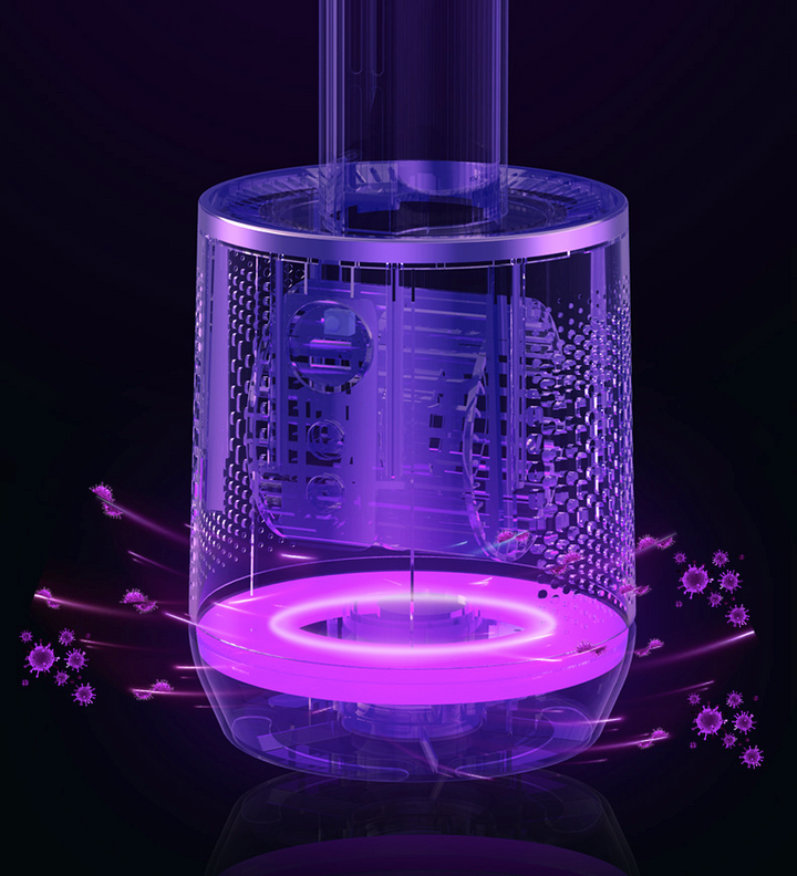 BowLift | Climora Silent Air Cooler | 3-in-1 Cooling, Cleaning & Refreshing with 90° Oscillation