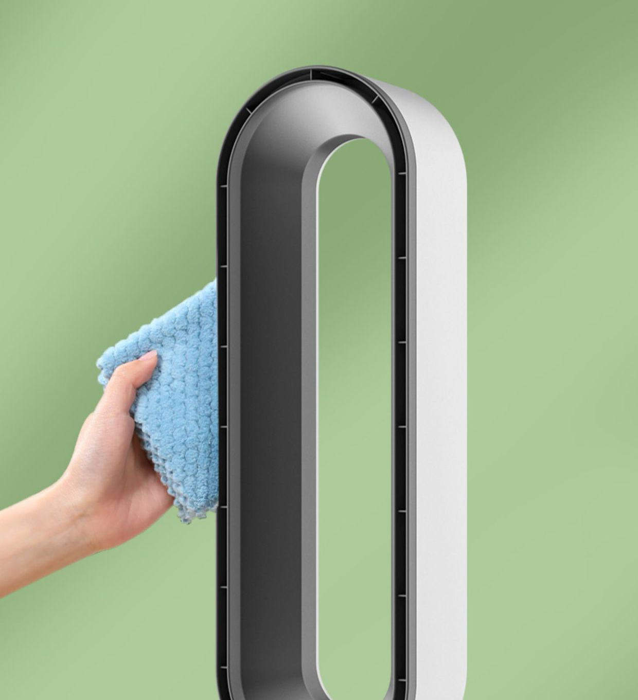 BowLift | Airpure | 3-in-1 air cooler with air purifier | oscillation & LED touch