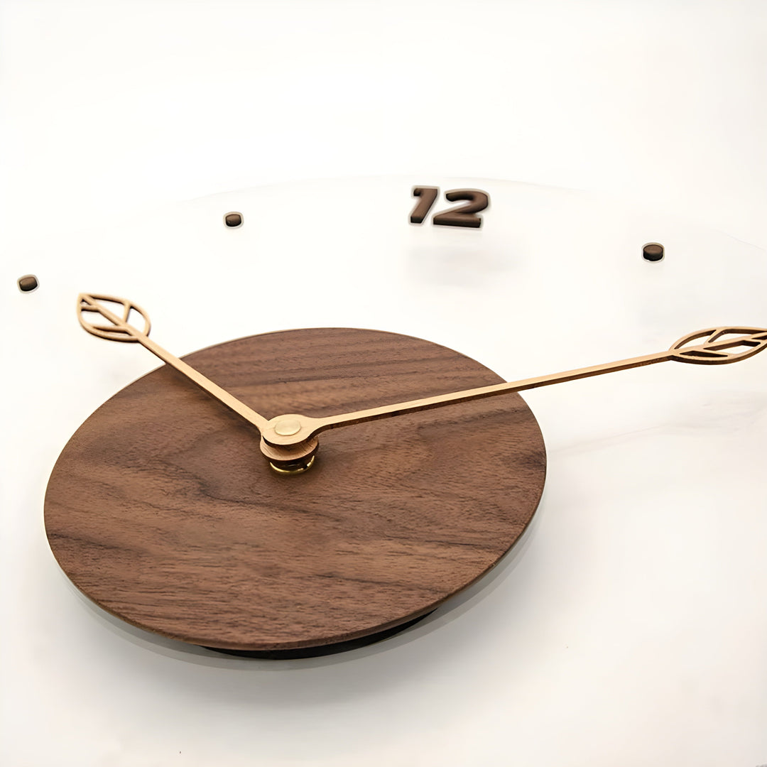 Minimalistic, silent wall clock with a simple design for any room Bowlift