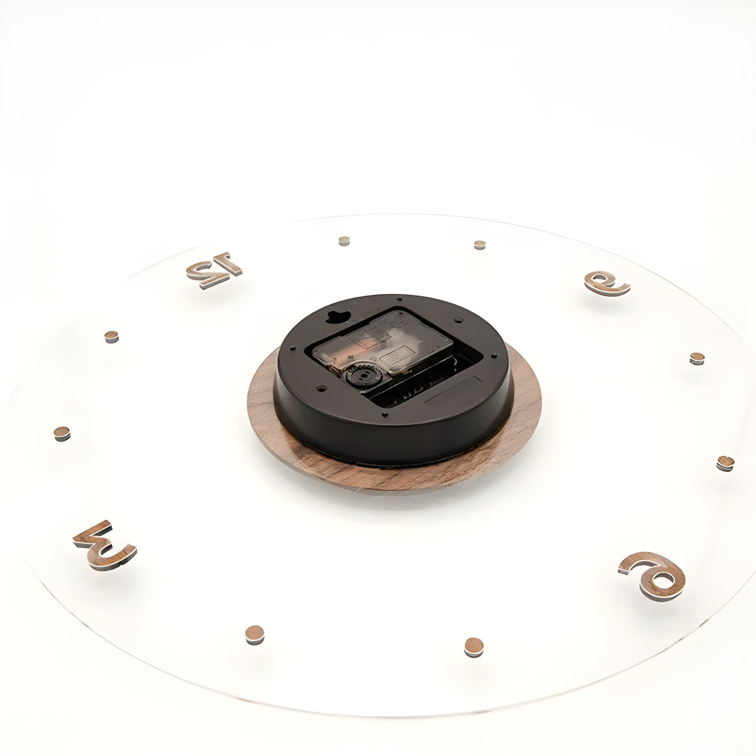 Minimalistic, silent wall clock with a simple design for any room Bowlift