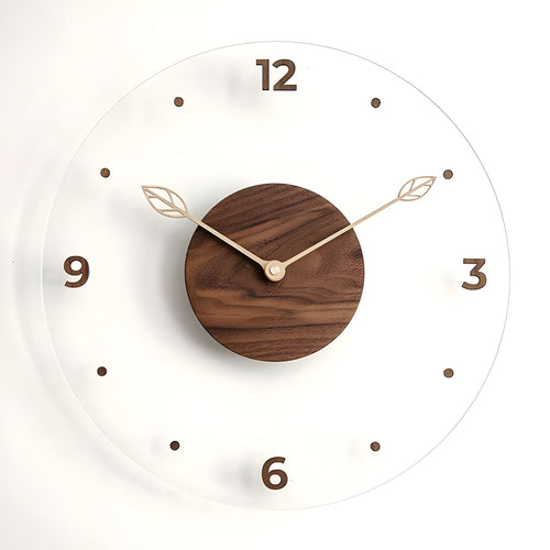 Minimalistic, silent wall clock with a simple design for any room Bowlift