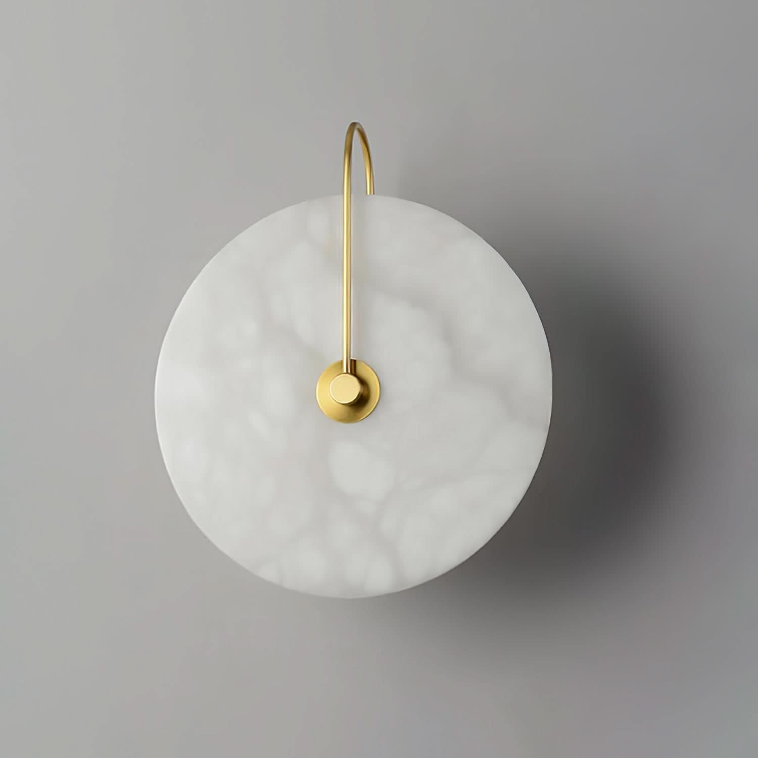 BowLift | Alabaster LED Wall Lamp – Modern Ambient Lighting