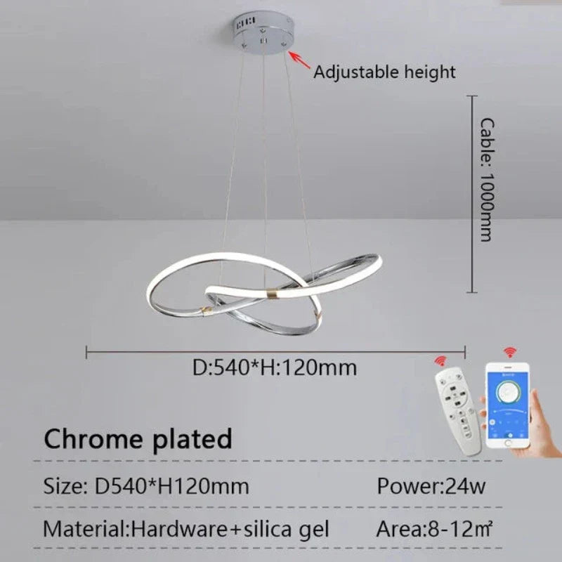 LightMaster Smart LED Pendant Light - Easy Installation and Secure Attachment | Bowlift