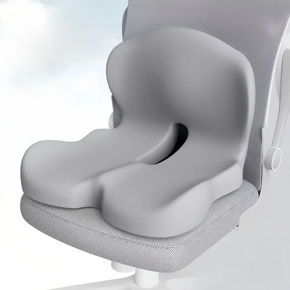 BowLift | All-in-One Orthopedic Memory Foam Seat - Cushion Seat and Back Cushion for Pain Relief and Comfort
