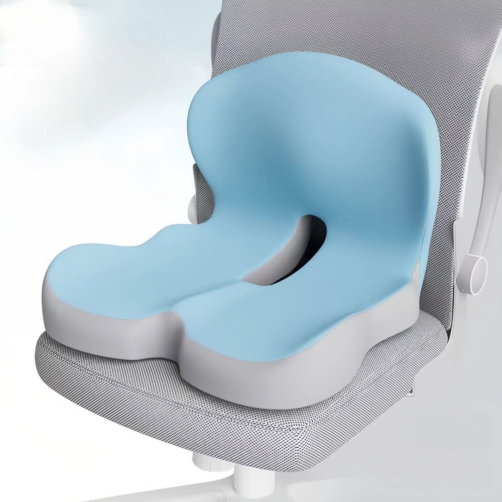 BowLift | All-in-One Orthopedic Memory Foam Seat - Cushion Seat and Back Cushion for Pain Relief and Comfort