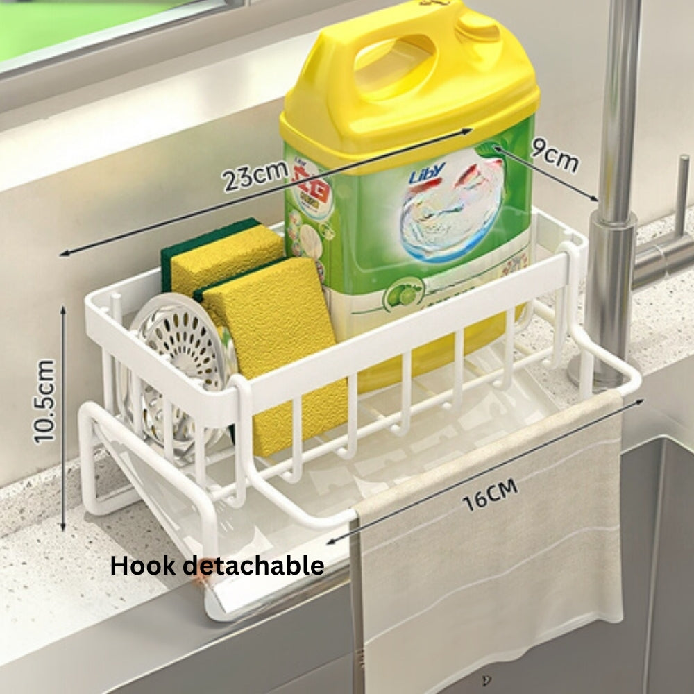 BowLift | All-in-One Sponge Soap Cloth Self-Draining Rack