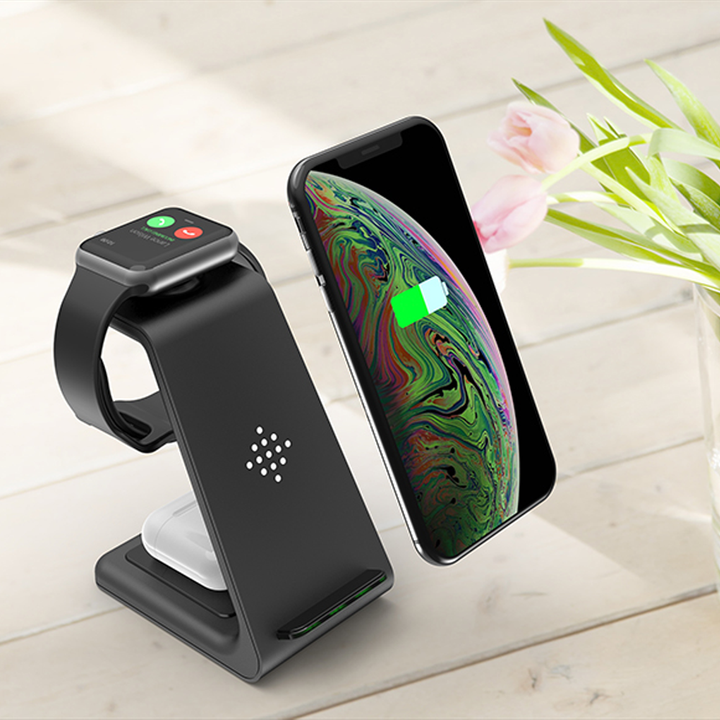BowLift | Allescharger 3-in-1 Wireless Charger – Apple & Samsung Devices