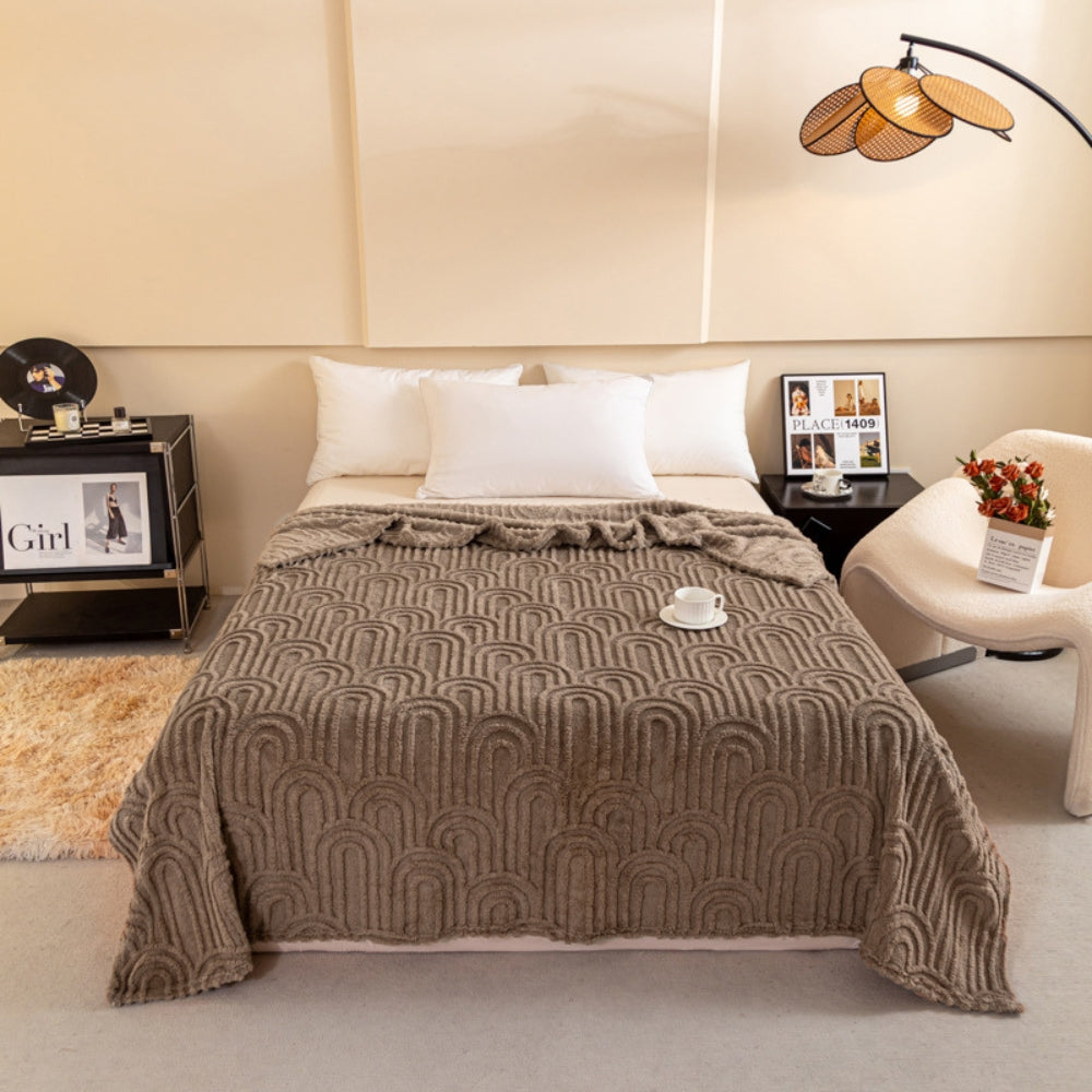 BowLift | Almira Roman Luxe Soft Plush Blanket