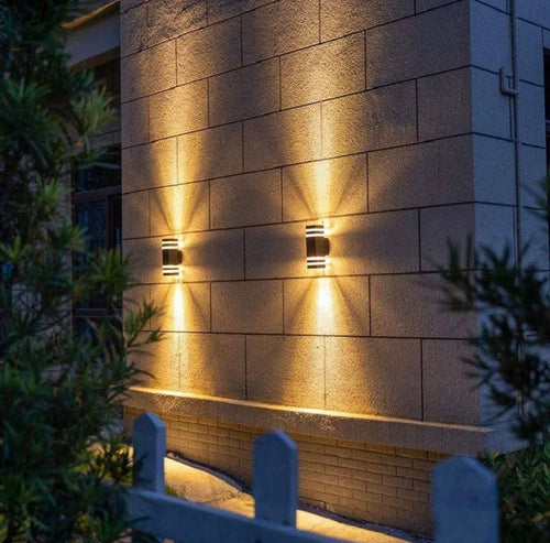 BowLift | Waterproof aluminum lamp with two light sources for outdoors